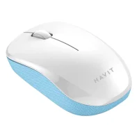 Мышь Havit MS66GT (белый/голубой) фото 3